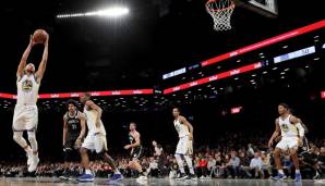 Die Golden State Warriors eröffnen die Saison gegen die Brooklyn Nets.