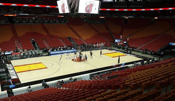 Ab Donnerstag wollen die Miami Heat die heimische Arena wieder zu einem kleinen Teil füllen.