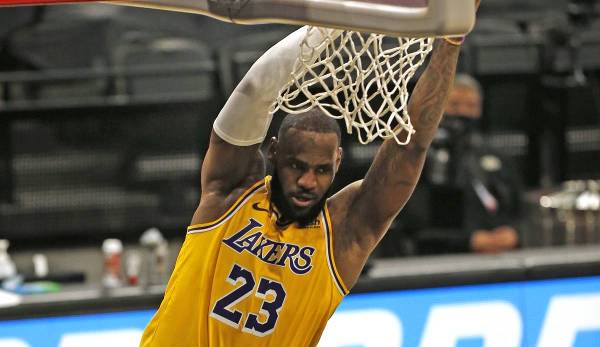 LeBron James hat die Los Angeles Lakers zum nächsten Sieg geführt.