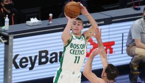 Platz 4: PAYTON PRITCHARD (Boston Celtics): 7,6 - Stats 20/21: 8,3 Punkte und 3,2 Assists bei 50 Prozent FG in 9 Spielen