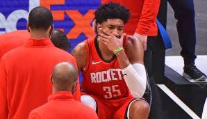 Christian Wood wird den Houston Rockets aufgrund einer Knöchelverletzung vorerst fehlen.