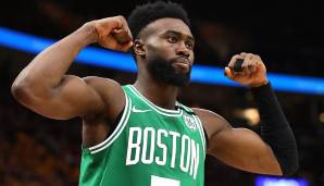 Platz 4: JAYLEN BROWN (Boston Celtics) - 1.062.888 Stimmen - Stats 2020/21: 26,7 Punkte, 3,4 Assists und 5,6 Rebounds bei 52,2 Prozent aus dem Feld (21 Spiele)