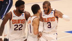 Platz 7: CHRIS PAUL (Phoenix Suns) - 128.127 Stimmen - Stats 2020/21: 16,3 Punkte und 8,5 Assists bei 47,3 Prozent aus dem Feld (20 Spiele)