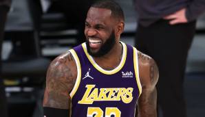 Platz 1: LeBron James (Los Angeles Lakers) – Gesamt-Einnahmen: 95,4 Mio. Dollar (31,4 Mio. Gehalt, 64 Mio. Sponsorenverträge) – u.a. Nike, Pepsi