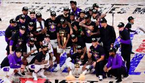 Die Los Angeles Lakers sind der amtierende Champion.