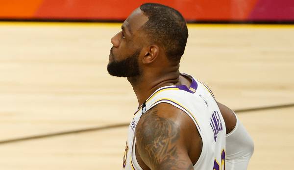 LeBron James trifft mit den Los Angeles Lakers in der ersten Runde der Playoffs 2021 auf die Suns.