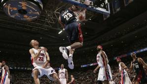Platz 3: LeBron James – 48 Punkte am 31. Mai 2007 für die Cleveland Cavaliers bei den Detroit Pistons (Spiel 5, Conference Finals) – Alter: 22 Jahre, 152 Tage
