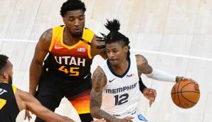 MEMPHIS GRIZZLIES: JA MORANT - 47 Punkte in Spiel 2 der ersten Runde gegen die Utah Jazz im Jahr 2021