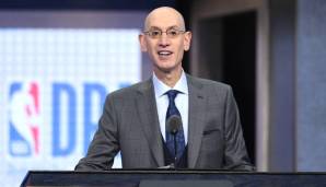 Commissioner David Silver wird beim NBA Draft 2021 die Namen der Picks verkünden.