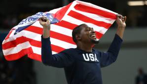 Kevin Durant gewann mit Team USA bereits zweimal Olympisches Gold.