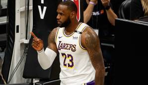 LEBRON JAMES (Forward, Los Angeles Lakers) - Stimmen fürs First Team: 2 - Stimmen fürs Second Team: 44 - Stimmen fürs Third Team: 32 - Gesamtpunktzahl: 174 (17. All-NBA-Nominierung - Rekord)