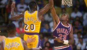 Ein echter Grinder, der 1992 den Dunk-Contest gewann. Unglaublich athletisch und stark, jedoch auch mit einem etwas limitierten Skillset. Später bei den Lakers sogar All-Star und am Ende seiner Karriere ein Mitspieler von Dirk Nowitzki in Dallas.