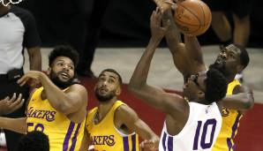Platz 1: JALEN SMITH (Phoenix Suns) - 12,5 Rebounds im Schnitt (4 Spiele)