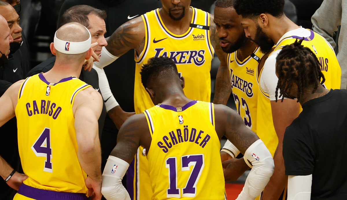 Fünf Spieler stehen nach dem Trade für Russell Westbrook im Kader der Los Angeles Lakers für die kommende Saison, knapp 117 Millionen Dollar sind bereits verplant. L.A. liegt bereits über dem Cap, wie wird der Meister von 2020 sein Team zusammenstellen?
