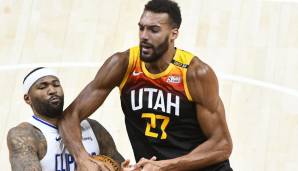 Platz 25: RUDY GOBERT (Utah Jazz, Center, 29 Jahre) | Vorjahresplatzierung: 26 | Stats 2020/21: 14,3 Punkte, 13,5 Rebounds und 2,7 Blocks