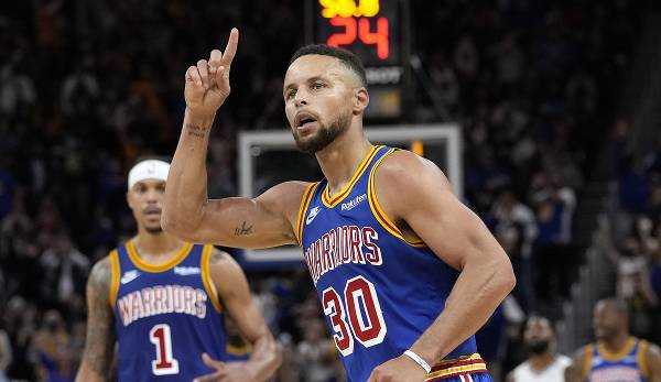Stephen Curry hat mit den Golden State Warriors einen starken Saisonstart hingelegt.