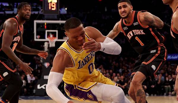 Die Los Angeles Lakers haben bei den New York Knicks verloren.