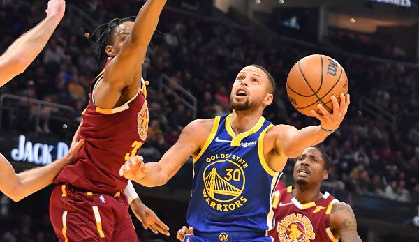 Stephen Curry explodierte gegen die Cleveland Cavaliers im vierten Viertel.