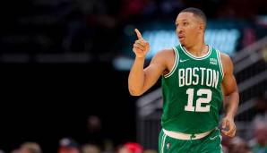 Platz 3: GRANT WILLIAMS (Boston Celtics) - 48,6 Prozent (17/35)