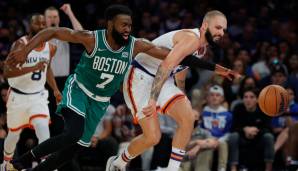 Platz 4: JAYLEN BROWN (Boston Celtics) - 46 Punkte (16/30 FG, 8/14 Dreier, 6/8 FT) am 20. Oktober bei den New York Knicks