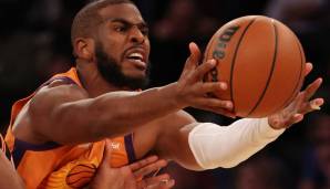 STEALS - Platz 2: CHRIS PAUL (Phoenix Suns) - 7 Steals am 14. November bei den Houston Rockets