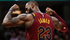 CLEVELAND CAVALIERS: LEBRON JAMES – 51 40-Punkte-Spiele in 11 Saisons - Career-High: 57