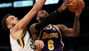 LeBron James führt die Lakers mit einem überragenden vierten Viertel zum Comeback-Sieg.