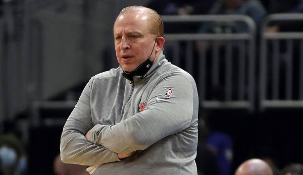 Knicks-Coach Tom Thibodeau muss offenbar um seinen Job bangen.