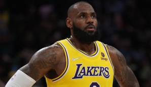 Lakers-Star LeBron James fällt aufgrund einer Knöchelverletzung erneut aus.