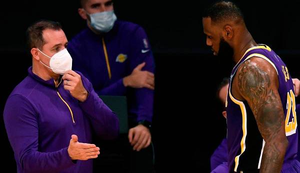 Frank Vogel, Head Coach der Los Angeles Lakers, sieht LeBron James als MVP der laufenden Saison.