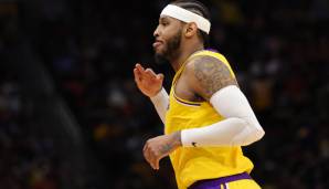 Platz 5: Carmelo Anthony (Alter: 37) - 13,6 Punkte über 58 Spiele (Los Angeles Lakers - Stand: 13.3.2022)