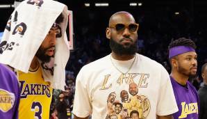 LeBron James und die Los Angeles Lakers können im Sommer theoretisch eine vorzeitige Vertragsverlängerung aushandeln.