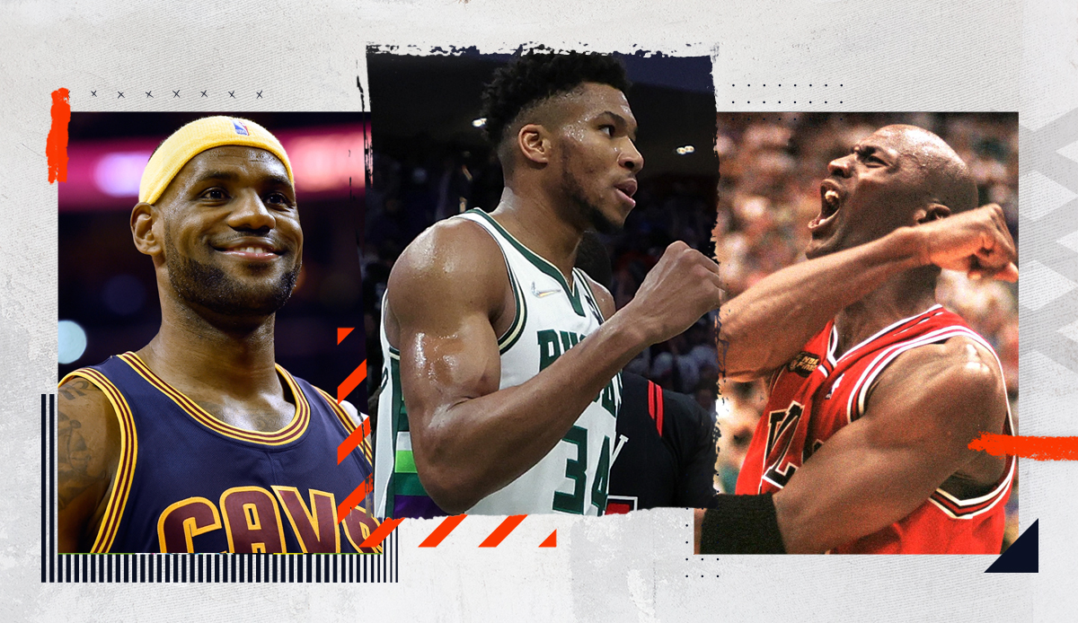 Make way, Karim!  In Game 2 against the Bulls, Giannis Antetokounmpo was the all-time leading scorer in the playoffs in Bucks history.  SPOX shows the leaders of all 30 teams - a star is there twice.