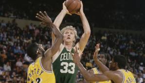 BOSTON CELTICS - LARRY BIRD (1979-1992): 3.897 Punkte in 164 Spielen