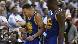 Zweite Runde vs. Trail Blazers (4-1): Curry kehrte erst in Spiel 4 gegen Portland aufs Parkett zurück - und wie! 40 Punkte, 17 davon in Overtime (NBA-Rekord). Kurz darauf war die Serie vorbei und der erneute Einzug in die West-Finals perfekt.