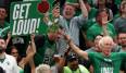 Die Fans der Boston Celtics erlebten das erste Finals-Spiel in Boston seit 2010.
