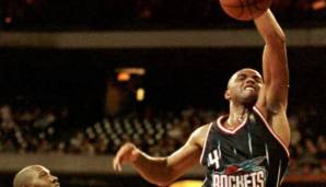 Platz 12: CHARLES JONES | Alter: 38 Jahre und 72 Tage | Team: Houston Rockets | Spiel 4 der NBA Finals 1995 vs. Magic (4-0) | Stats in den Finals: 1,0 Punkte und 1,8 Rebounds bei 50,0 Prozent FG in 14,3 Minuten (4 Spiele)