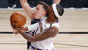 Platz 17: KENTAVIOUS CALDWELL-POPE | Team: Los Angeles Lakers | Plus/Minus: -26 in 29 Minuten in Spiel 3 der NBA Finals 2020 gegen die Miami Heat (104:115)