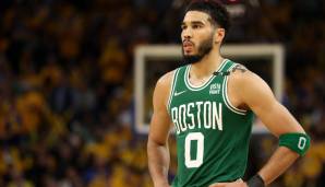 Platz 1: JAYSON TATUM | Team: Boston Celtics | Plus/Minus: -36 in 34 Minuten in Spiel 2 der NBA Finals 2022 gegen die Golden State Warriors (88:107)