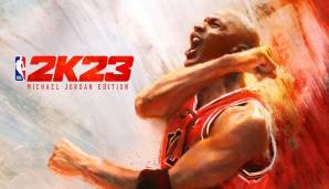 Michael Jordan ist auf dem Cover von NBA2K23 zu sehen.