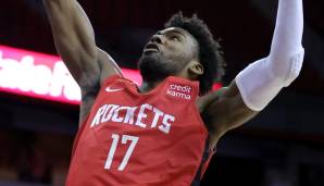 Platz 1: TARI EASON (Houston Rockets) - 10,4 Rebounds im Schnitt (5 Spiele)
