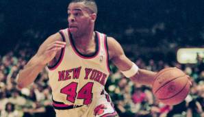 Platz 2: HUBERT DAVIS (1992-2004) - Dreierquote: 44,1 Prozent (1.651 Versuche) - Teams: Mavs, Pistons, Nets, Knicks, Raptors, Wizards