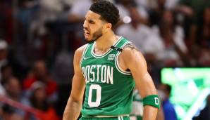 Neuer Franchise-Rekord! Jayson Tatum und die Celtics sind gegen die Knicks brandheiß von Downtown.