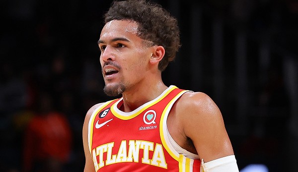 Trae Young struggled with his shot against the Bulls.