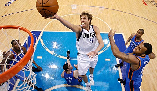 Dirk Nowitzki und die Dallas Mavericks stehen in den NBA-Finals