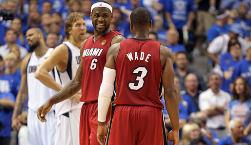 Dwyane Wade, LeBron James und die Heat führen in den Finals gegen Dallas mit 2-1