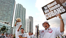 Hassfigur Mark Cuban. Heat-Fans: "In Miami we smoke Cubans"