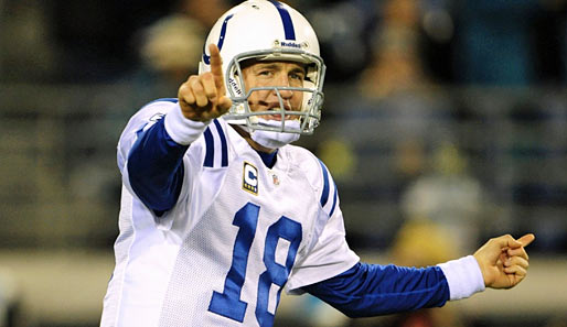 Gewinnt Quarterback Peyton Manning mit den Indianapolis Colts zum zweiten Mal den Titel?