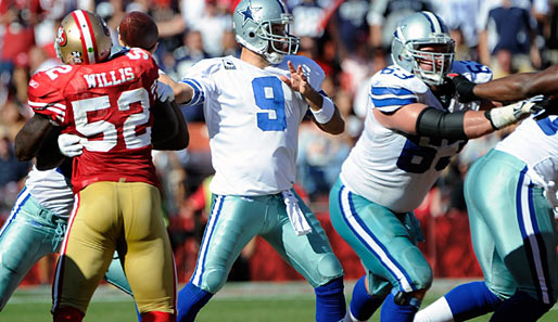 Tony Romo führte die Dallas Cowboys trotz gebrochener Rippe zum Sieg