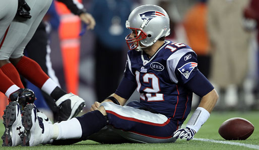 Patriots-Superstar Tom Brady hat in dieser Saison schon 10 Interceptions geworfen